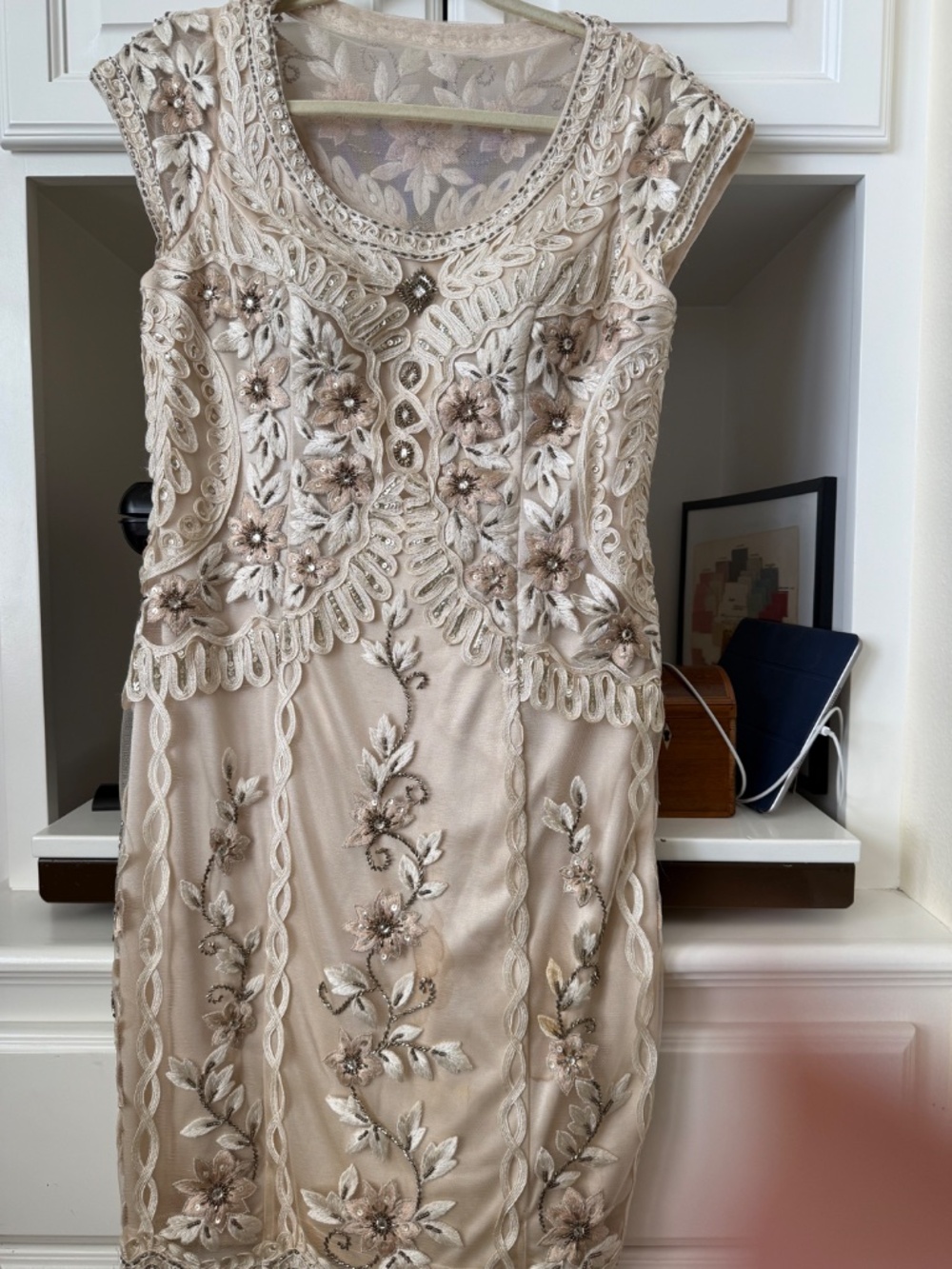 Sue Wong champagne size 10 - Picture 3 of 5